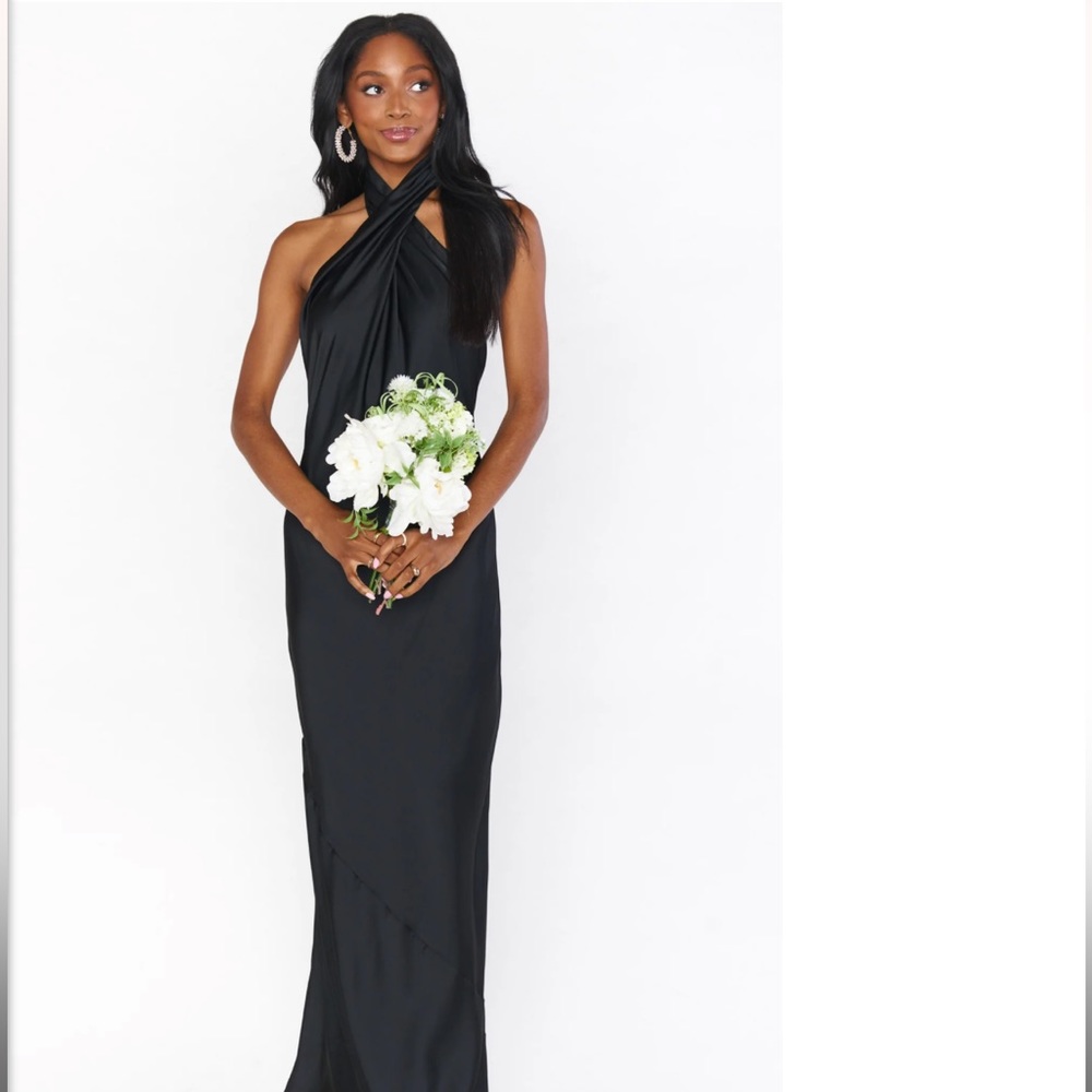 Show Me Your MuMu Black Maxi Dress